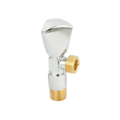 Poleret vinkelventil